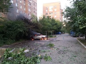 Донецк 12 октября подвергся обстрелам: возникли пожары